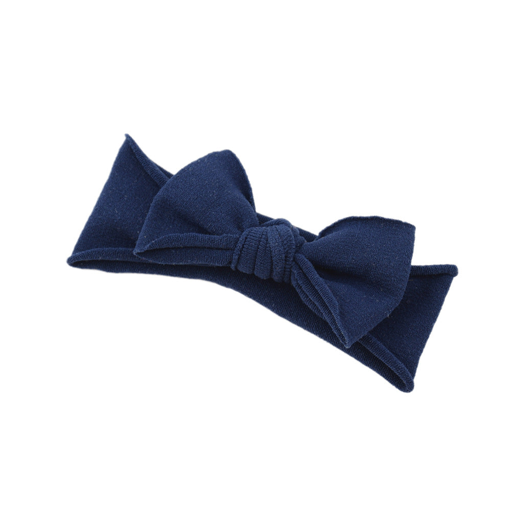 Baby Hair Accessories Solid Color Knotted Headband Baby Hair Accessories Solid Color Knotted Headband